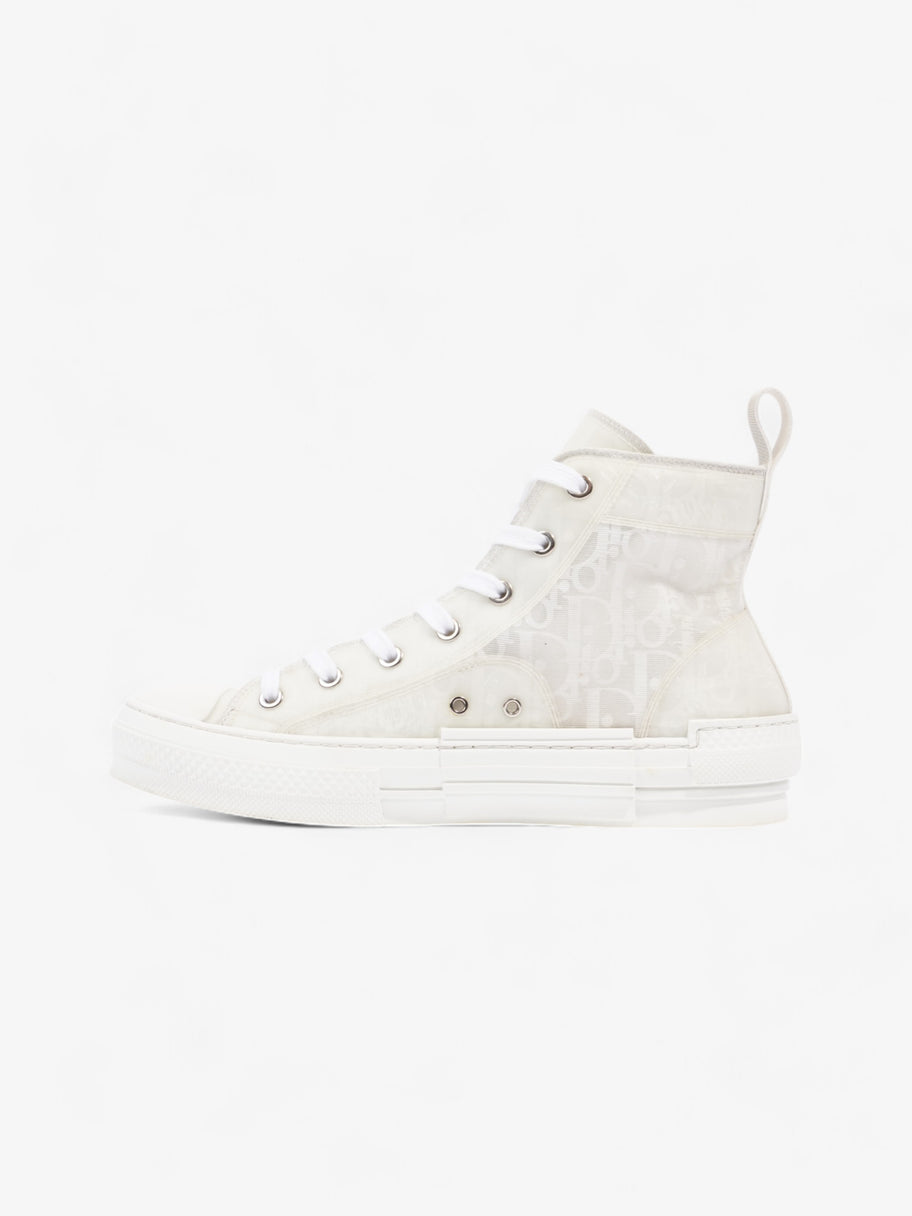 Christian Dior B23 High Top White Canvas EU 40 UK 7 Image 3