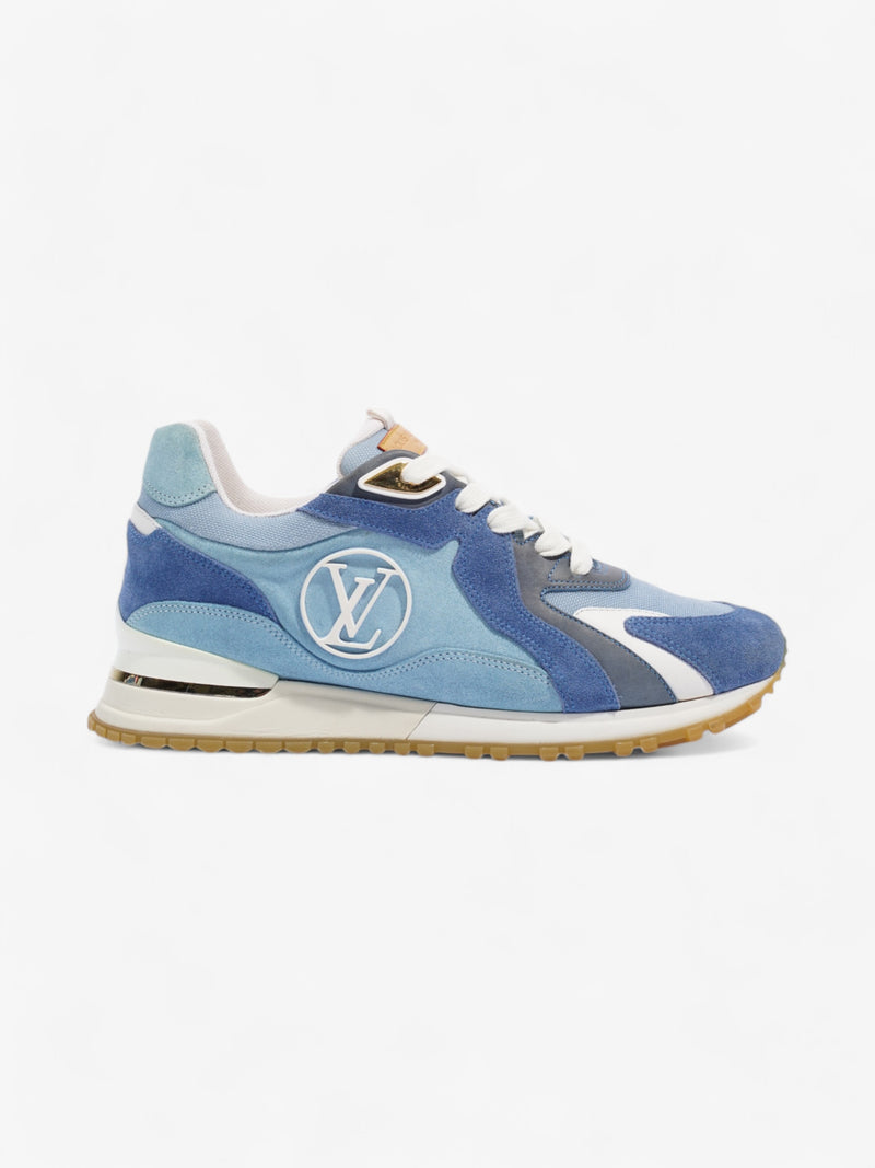  Louis Vuitton Run Away Blue / White / Navy Blue Suede EU 40 UK 6