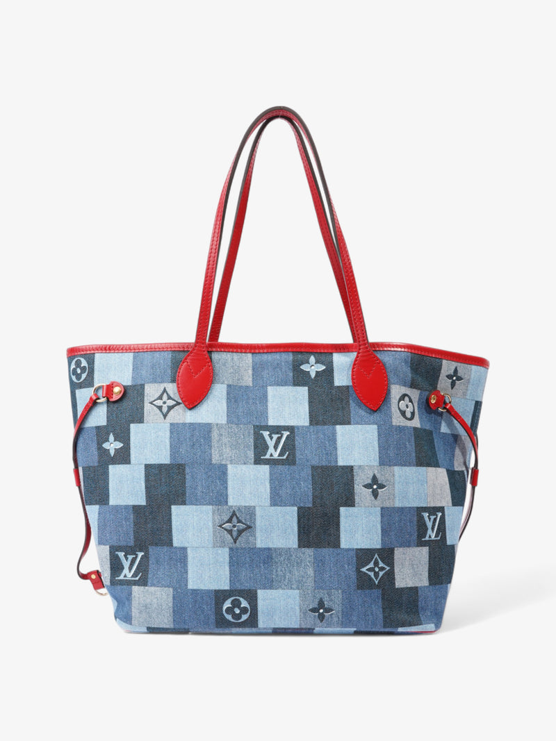  Neverfull MM Denim Monogram Denim