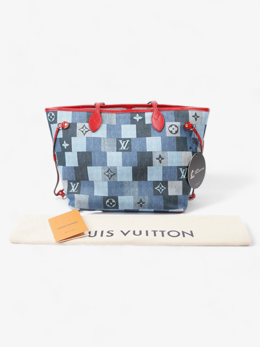 Neverfull MM Denim Monogram Denim Image 12