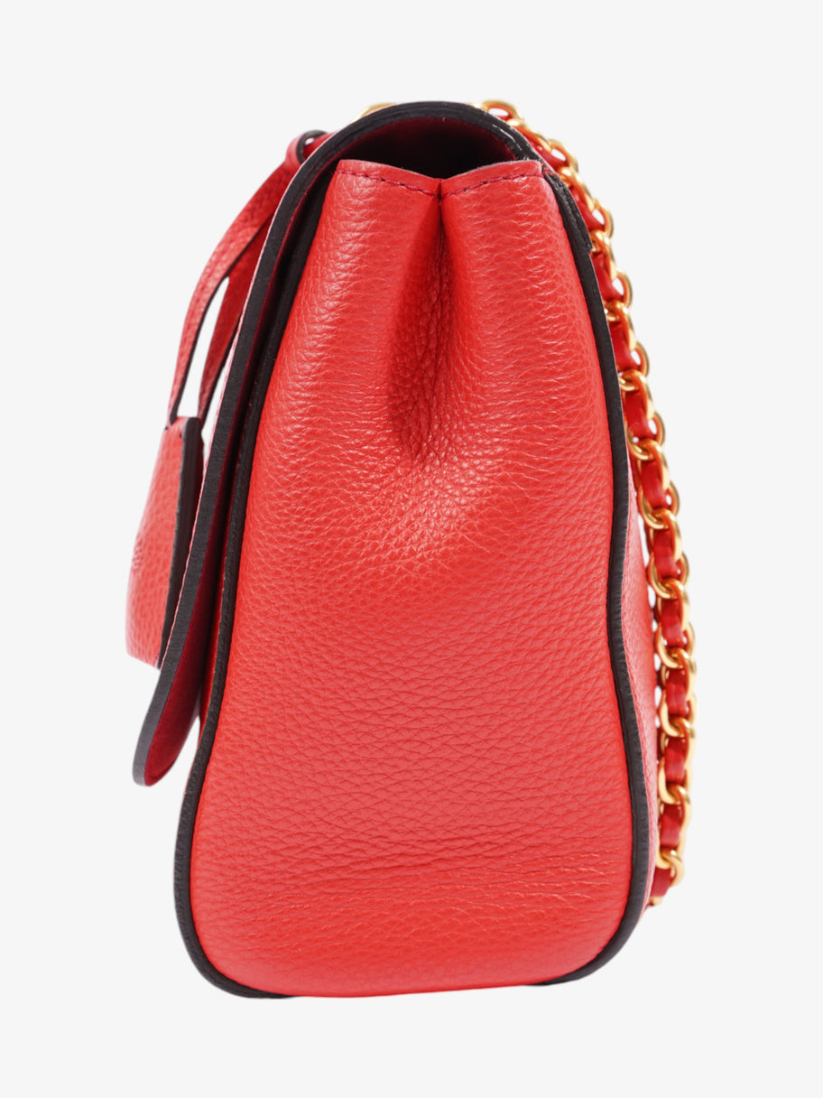 Mulberry Lily Red Leather Medium Image 3