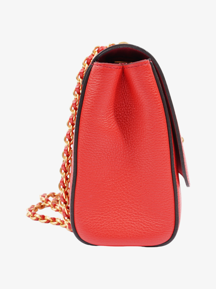 Mulberry Lily Red Leather Medium Image 5