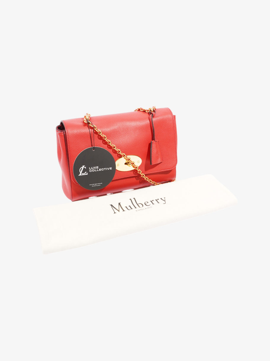 Mulberry Lily Red Leather Medium Image 9