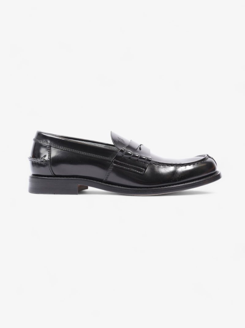  Tod's Loafers Black Patent Leather EU 41.5 UK 7.5