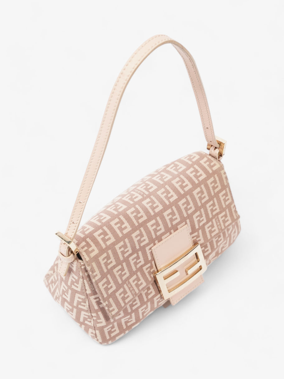 Fendi Mamma Baguette Pink Canvas Image 7