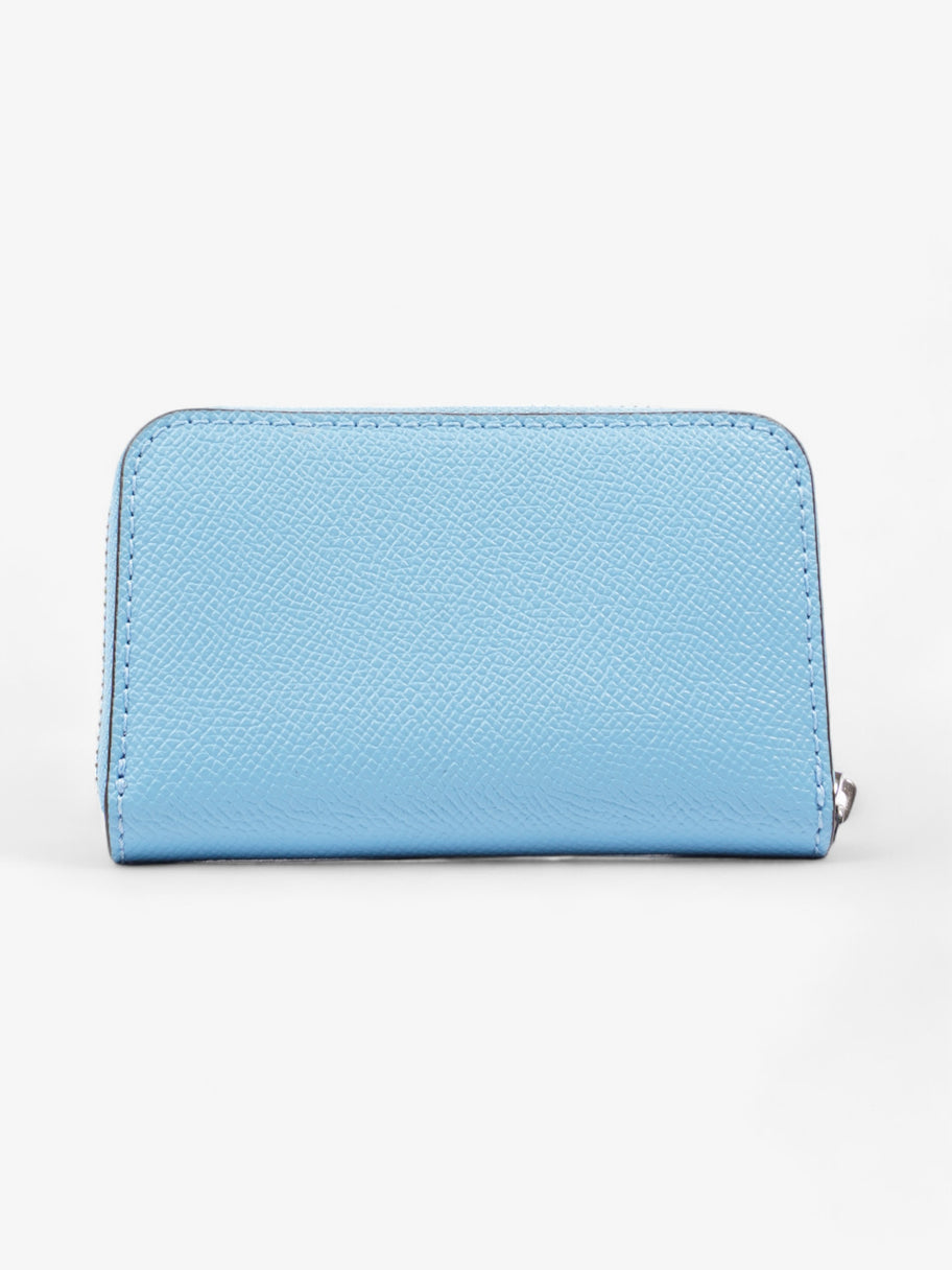 Coach Essential Zip Around Wallet Blue Leather Image 2