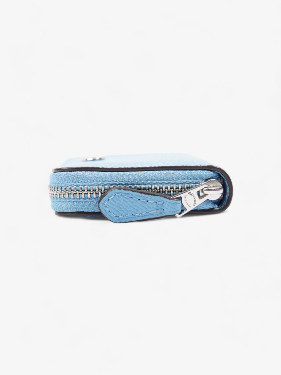 Coach Essential Zip Around Wallet Blue Leather Image 3