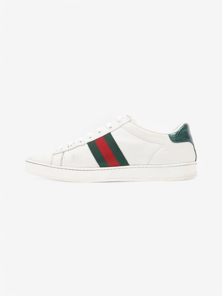 Gucci Ace Embroidered Bee Sneakers  White  / Green / Red Leather EU 38.5 UK 5.5 Image 3