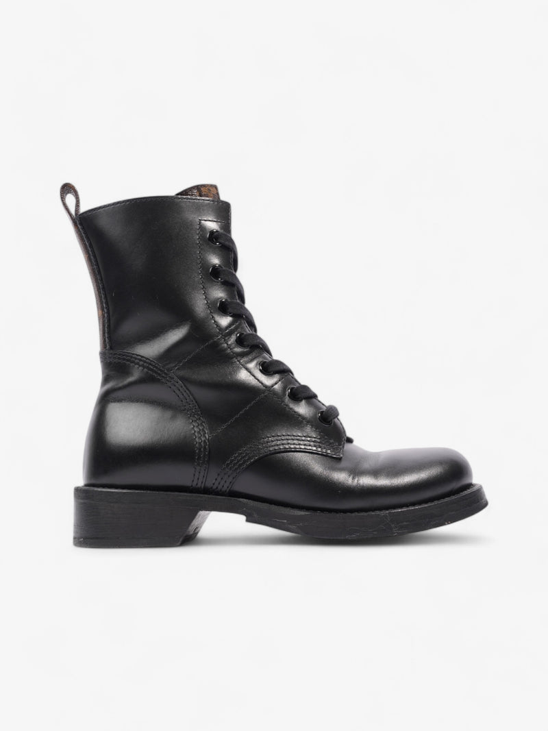  Louis Vuitton Boots Black Leather EU 38 UK 5