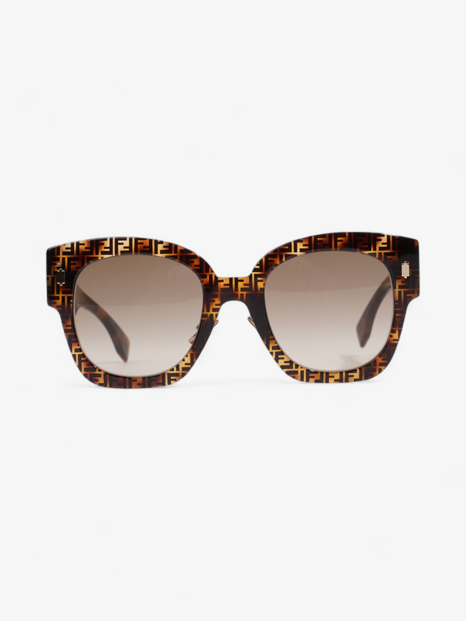 Fendi Roma Square Sunglasses Tortoise  Acetate 150mm Image 1