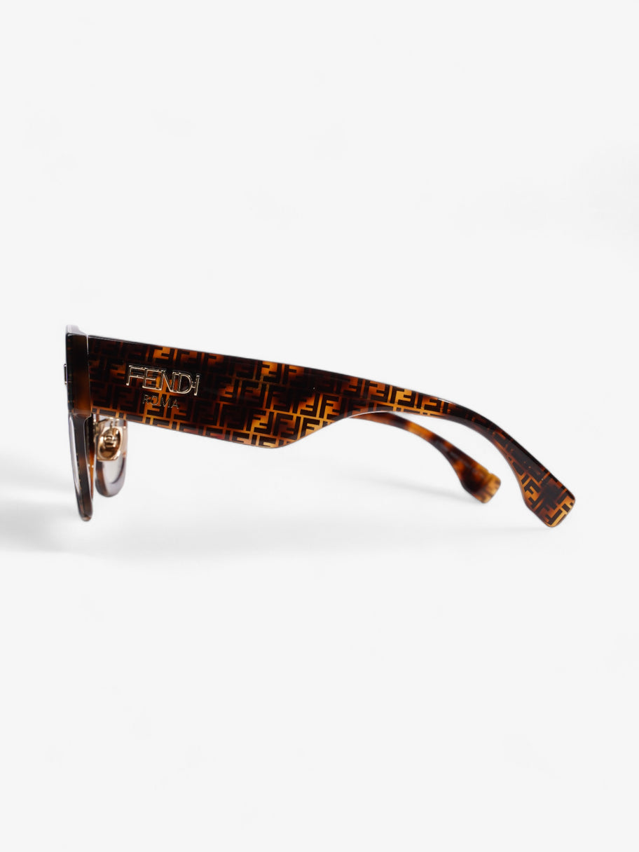 Fendi Roma Square Sunglasses Tortoise  Acetate 150mm Image 2