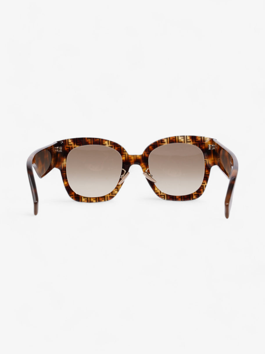 Fendi Roma Square Sunglasses Tortoise  Acetate 150mm Image 3