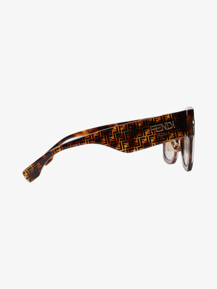 Fendi Roma Square Sunglasses Tortoise  Acetate 150mm Image 4