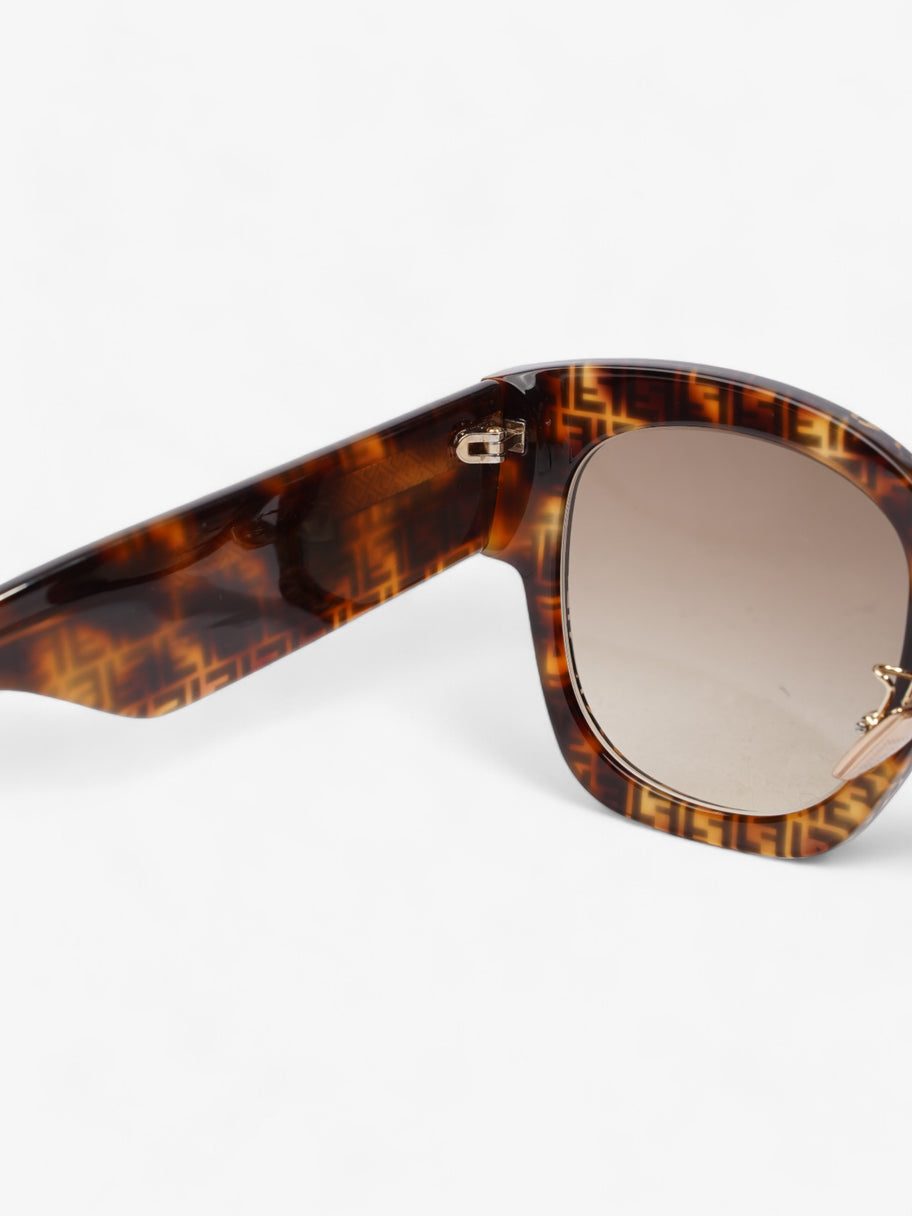 Fendi Roma Square Sunglasses Tortoise  Acetate 150mm Image 5