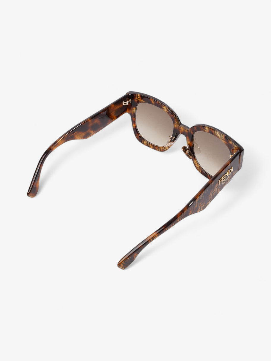 Fendi Roma Square Sunglasses Tortoise  Acetate 150mm Image 7