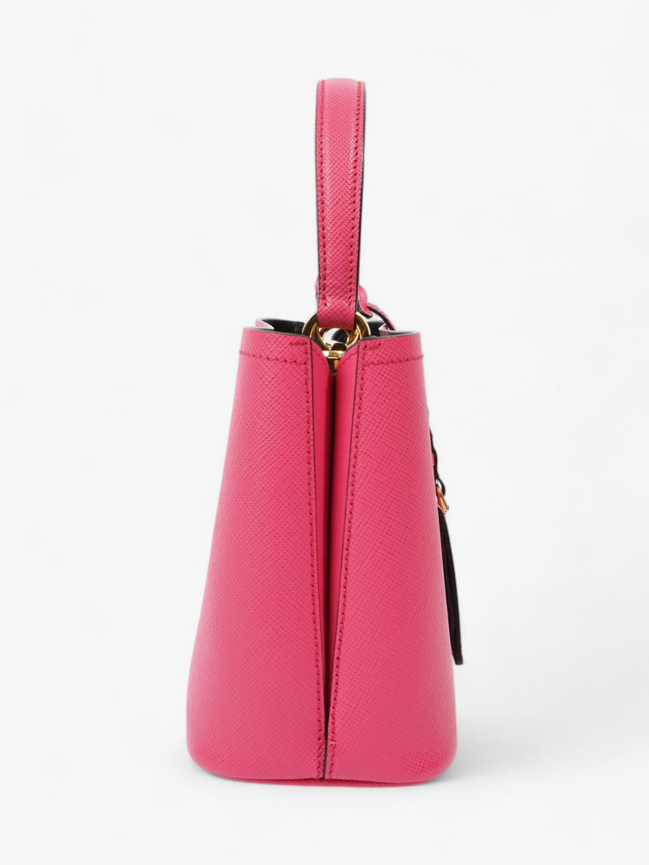 Prada Pannier Hot Pink Saffiano Leather Small Image 3