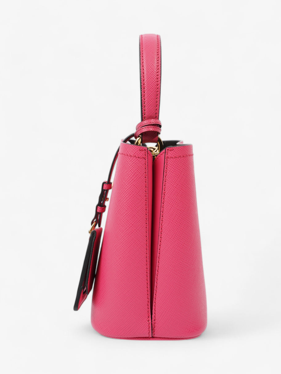 Prada Pannier Hot Pink Saffiano Leather Small Image 5