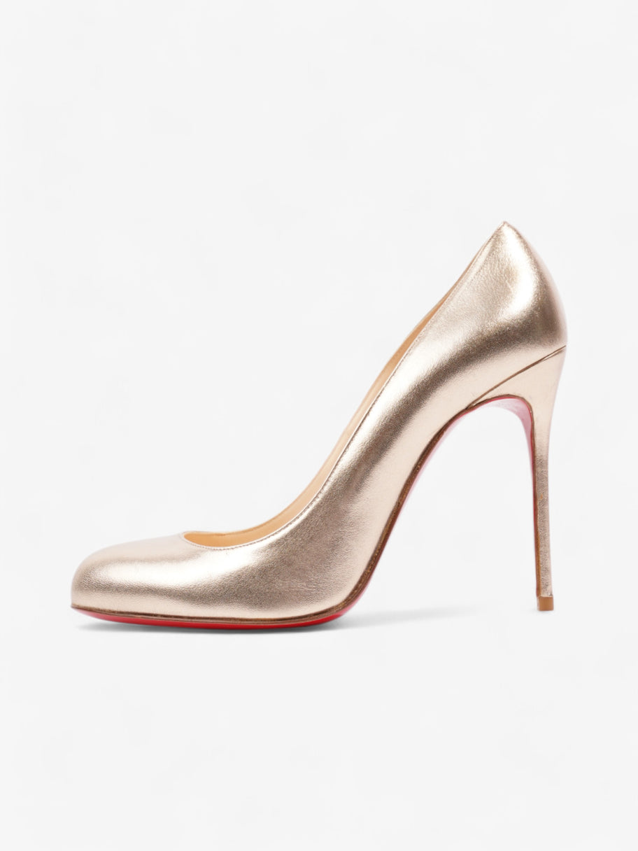 Christian Louboutin Fifi 100 Nichel Leather EU 38.5 UK 5.5 Image 5