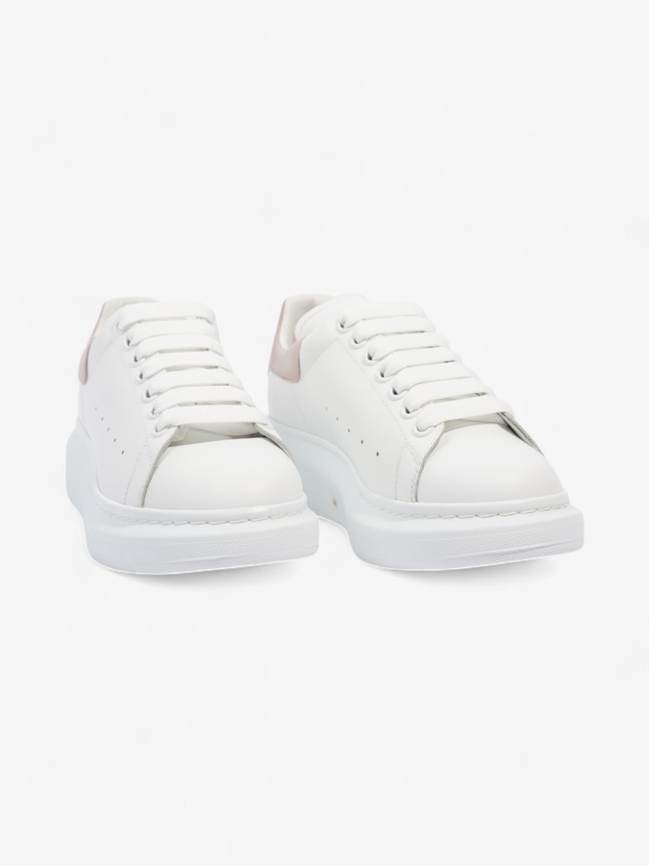 Alexander McQueen Oversized Sneakers White  / Pink Tab Leather EU 38.5 UK 5.5 Image 2