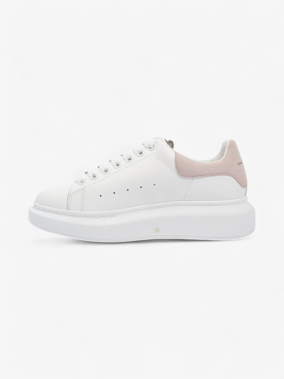 Alexander McQueen Oversized Sneakers White  / Pink Tab Leather EU 38.5 UK 5.5 Image 3