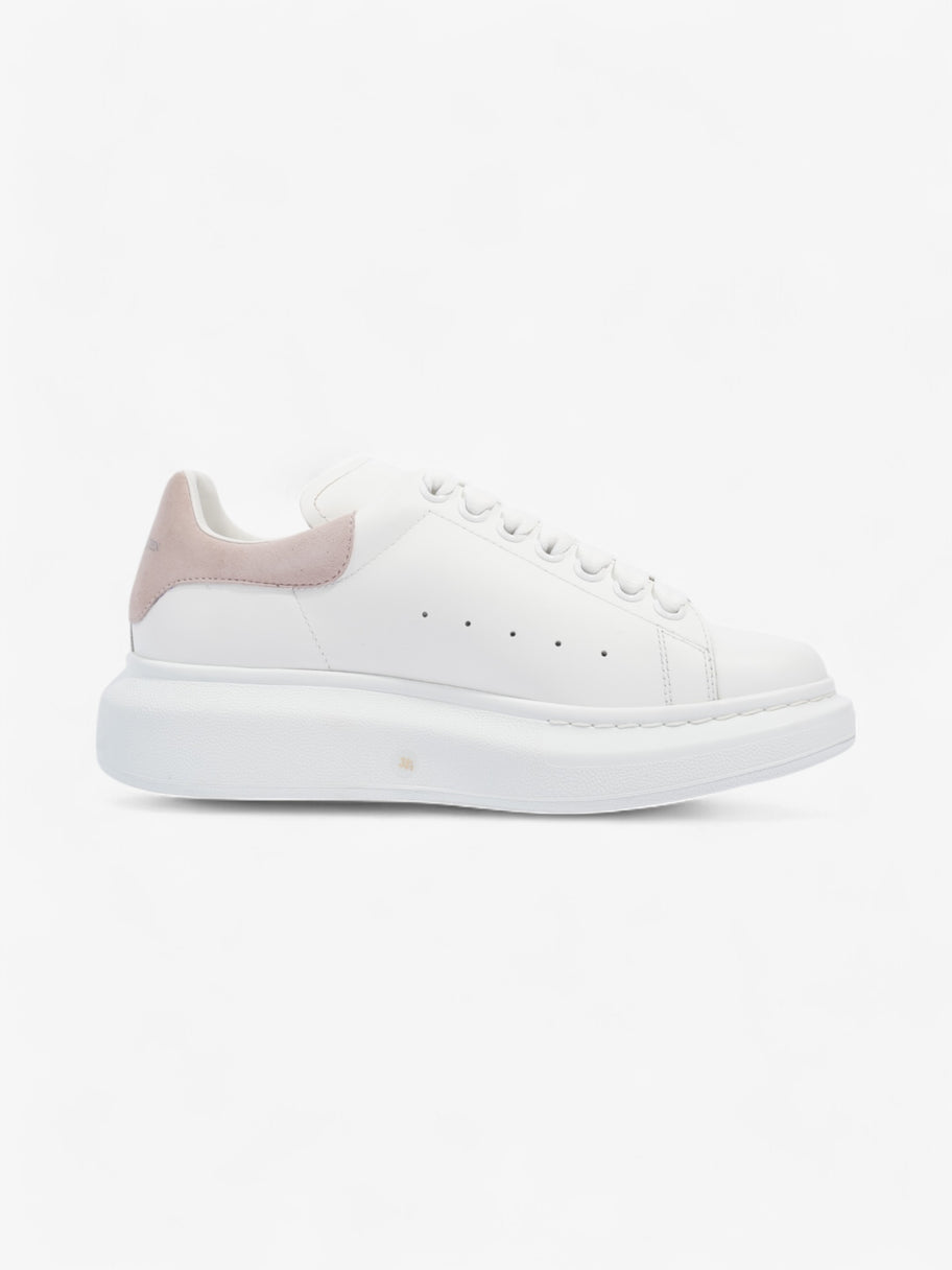 Alexander McQueen Oversized Sneakers White  / Pink Tab Leather EU 38.5 UK 5.5 Image 4