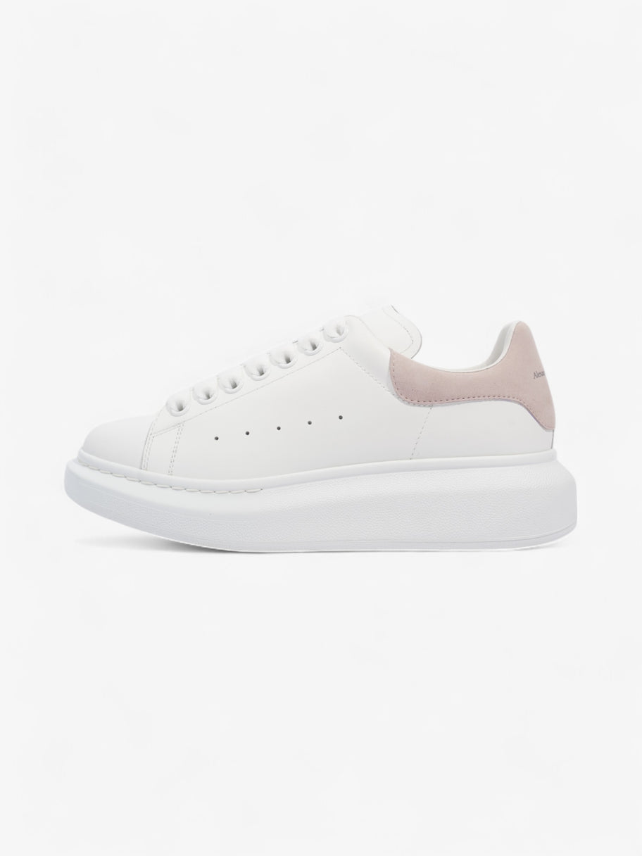 Alexander McQueen Oversized Sneakers White  / Pink Tab Leather EU 38.5 UK 5.5 Image 5