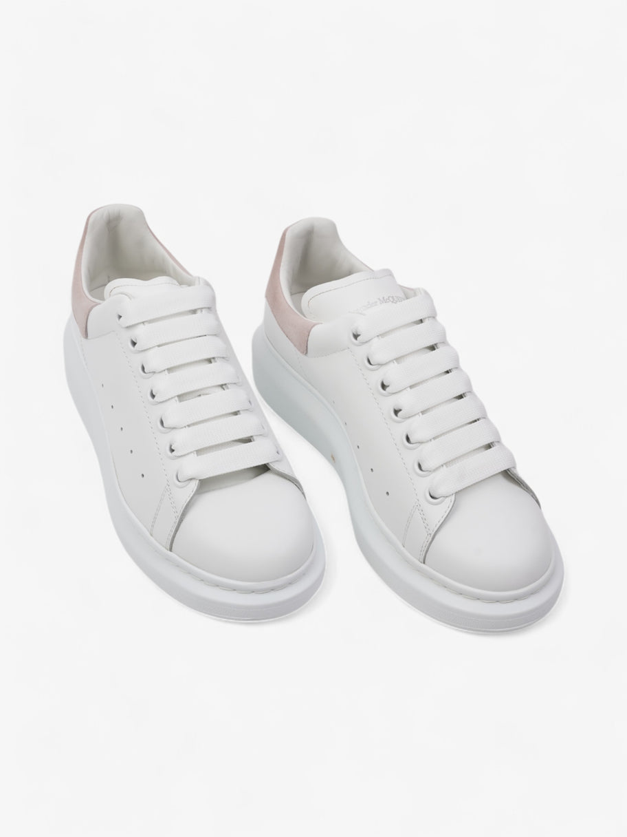 Alexander McQueen Oversized Sneakers White  / Pink Tab Leather EU 38.5 UK 5.5 Image 8