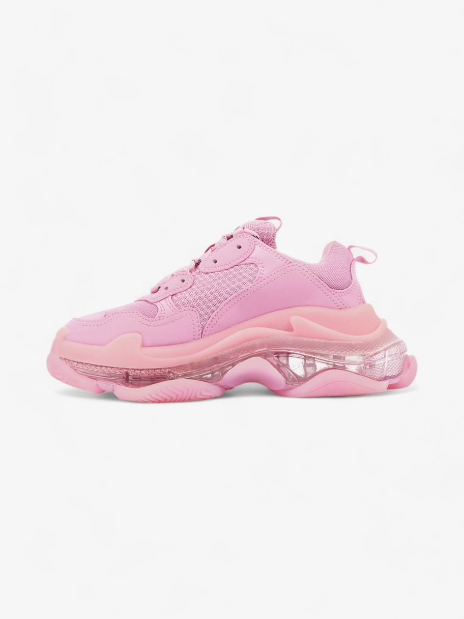 Balenciaga Triple S Clear Sole Pink Mesh EU 37 UK 4 Image 3