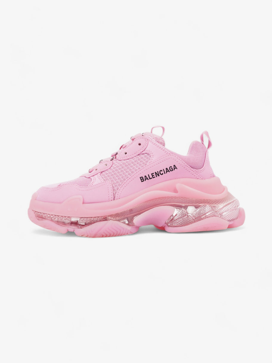 Balenciaga Triple S Clear Sole Pink Mesh EU 37 UK 4 Image 5