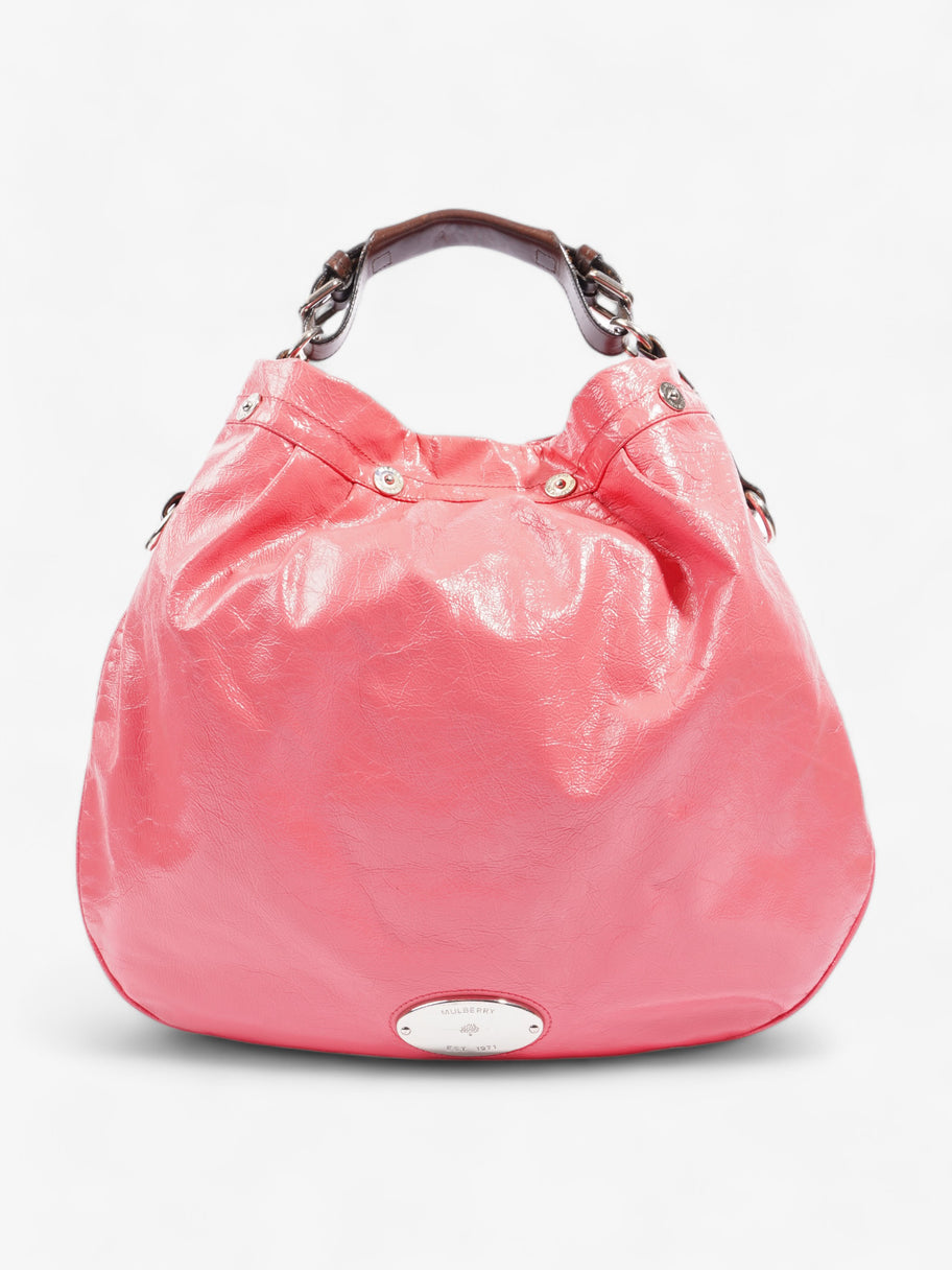 Mitzy Hobo East West Pink Leather Image 1