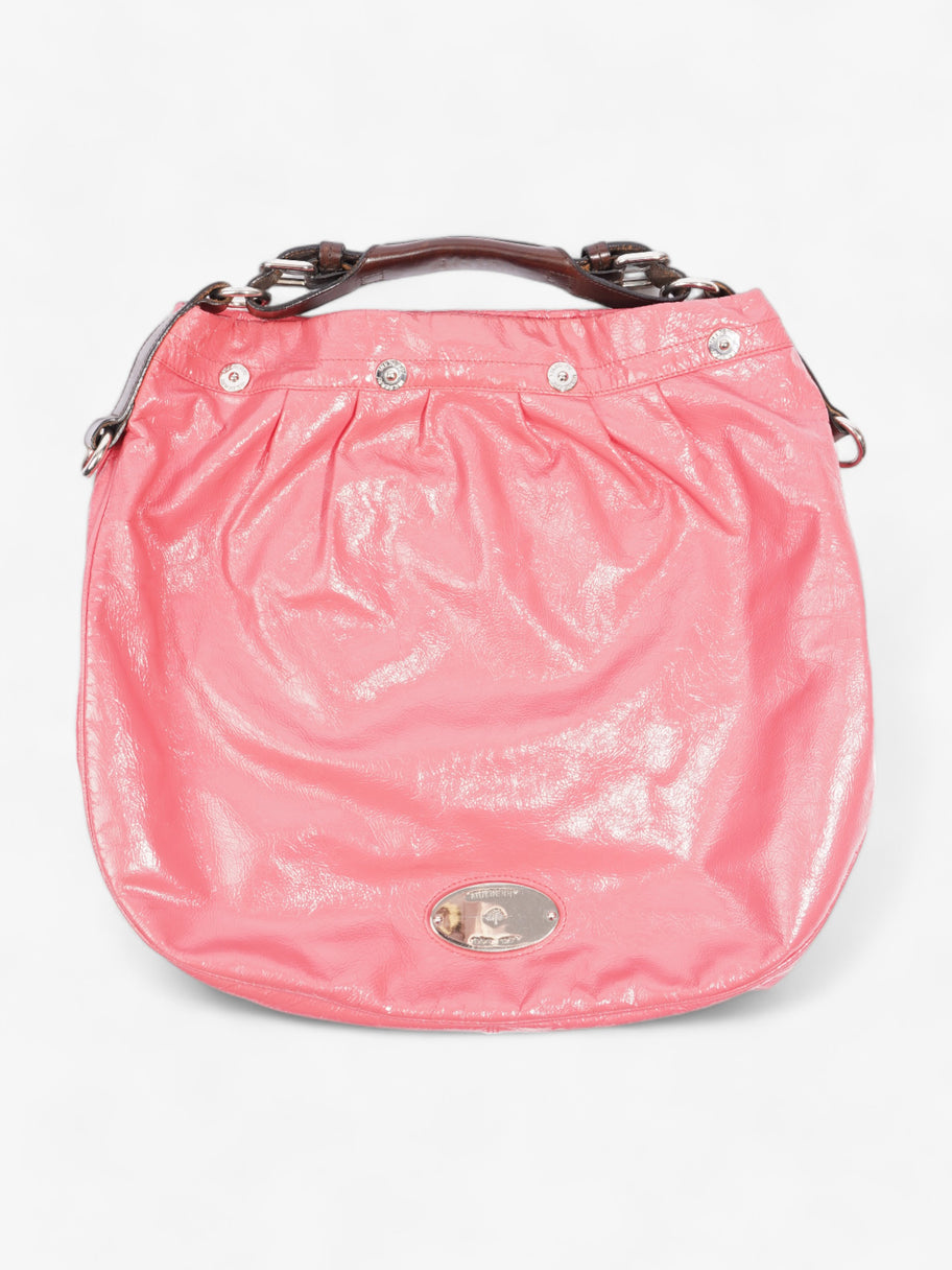 Mitzy Hobo East West Pink Leather Image 9