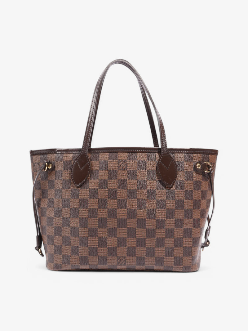  Louis Vuitton Neverfull Damier Ebene Coated Canvas PM