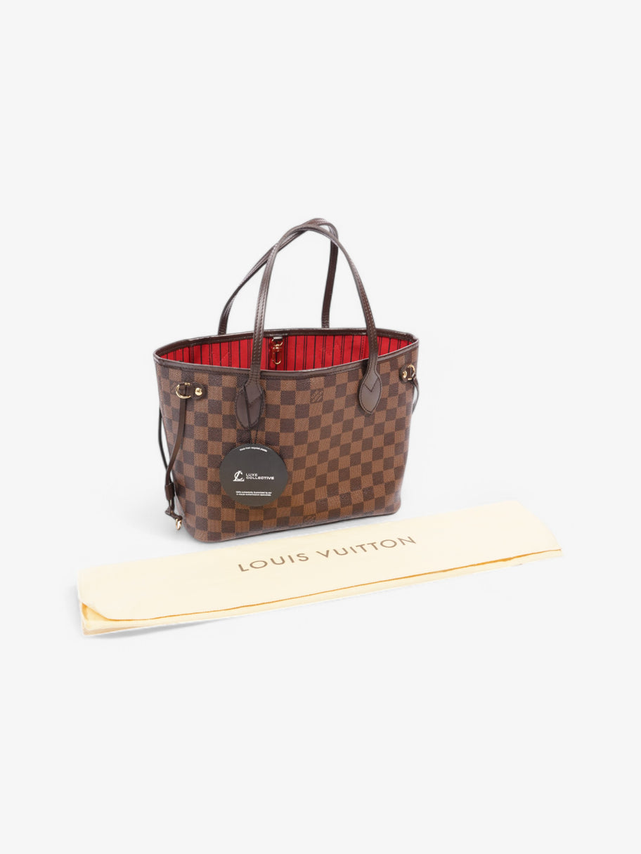 Louis Vuitton Neverfull Damier Ebene Coated Canvas PM Image 11