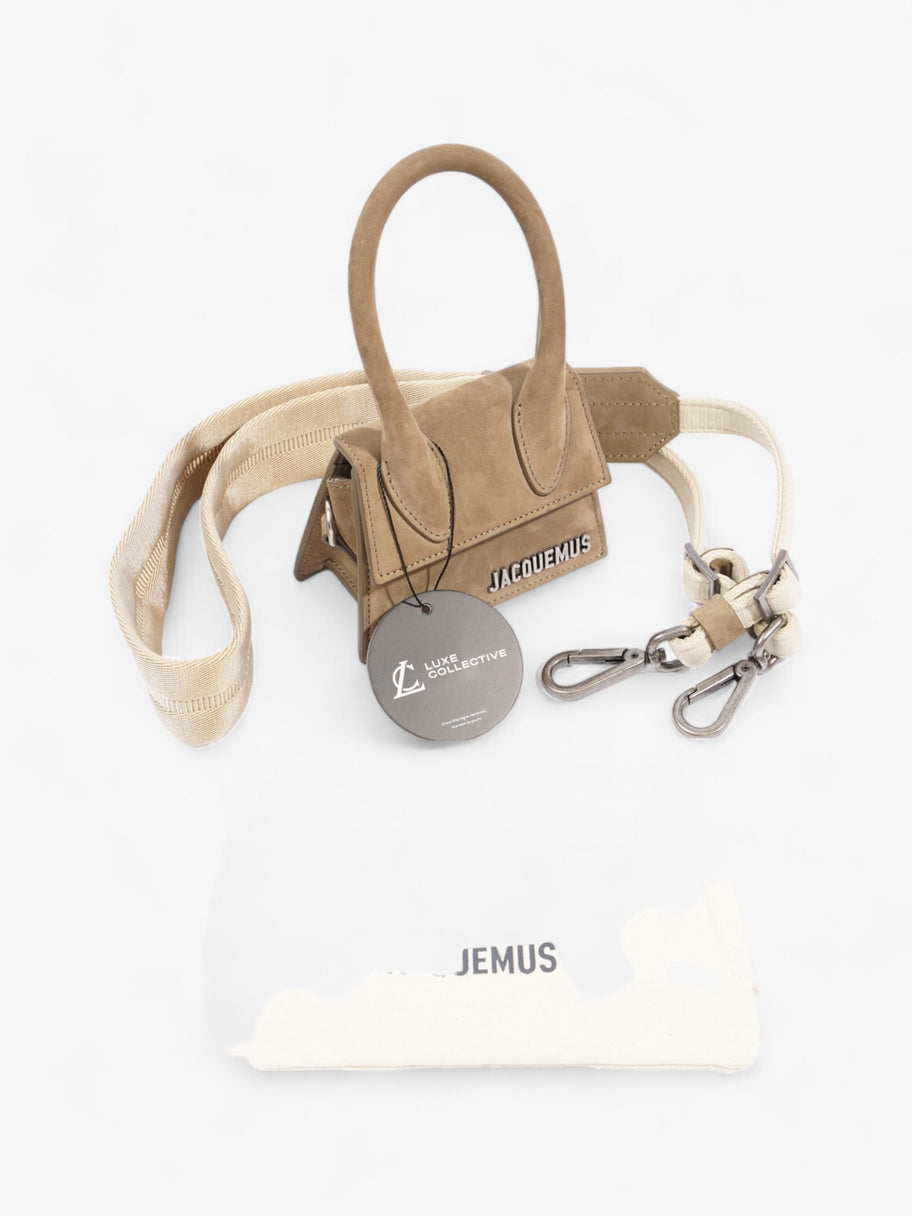 Jacquemus Le Chiquito Homme Khaki Suede Image 9