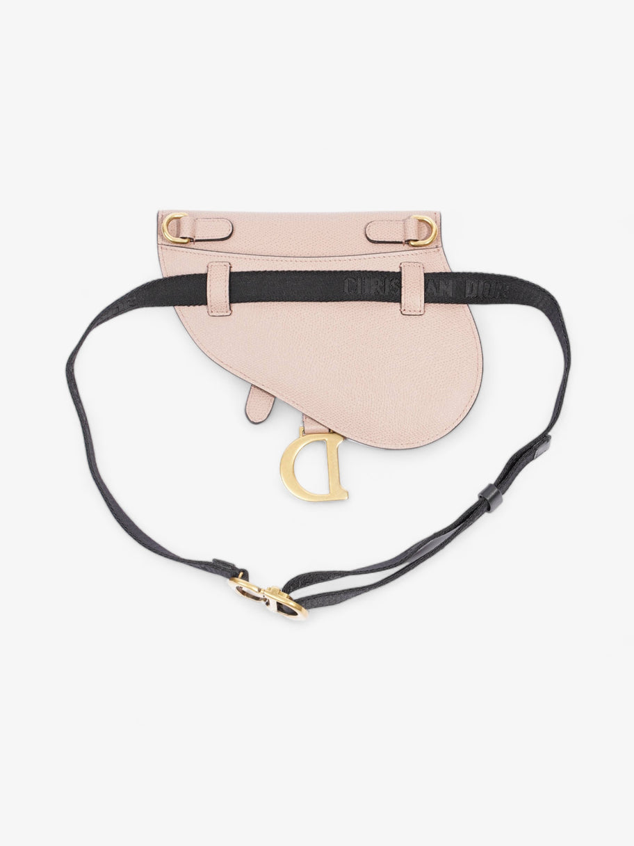 Christian Dior Saddle Belt Pouch Dusty Pink Calfskin Leather Image 5