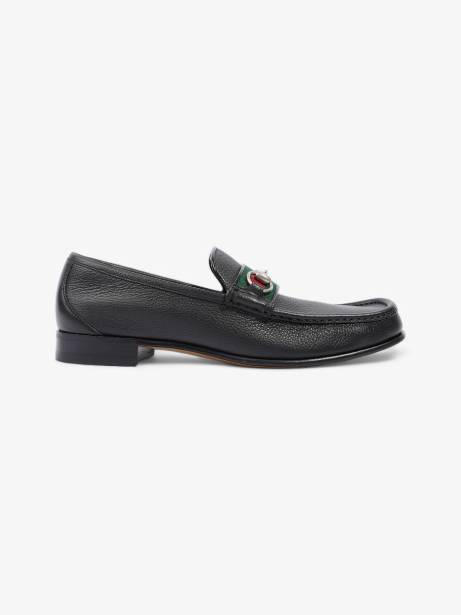 Gucci Horsebit Loafers Black / Green / Red Leather EU 45 UK 11 Image 1