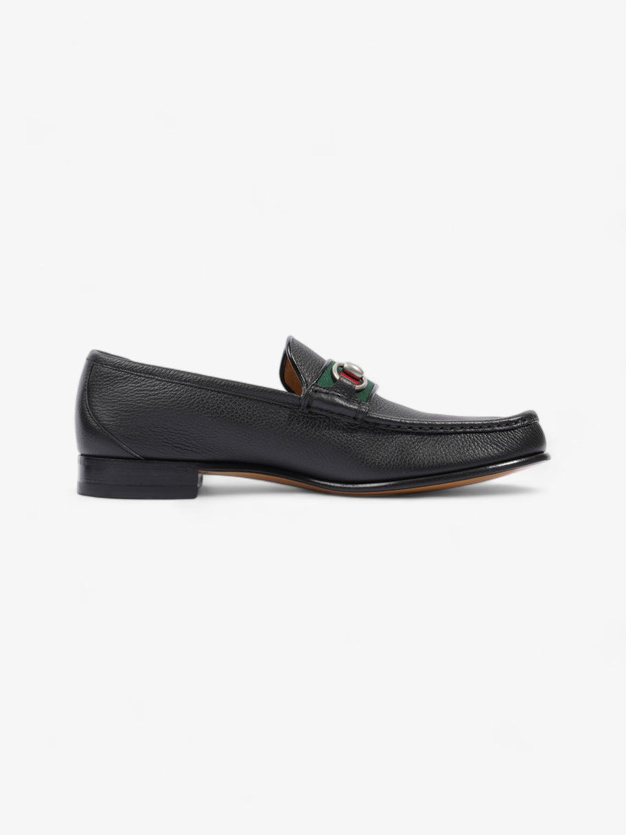 Gucci Horsebit Loafers Black / Green / Red Leather EU 45 UK 11 Image 4