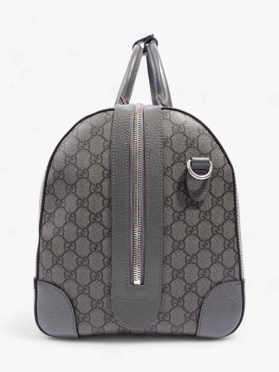 Gucci Ophidia Duffle Bag GG Supreme / Grey Coated Canvas Large Image 4