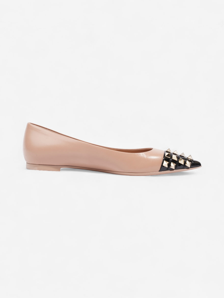 Valentino Rockstud pumps Nude / Black / Gold Leather EU 37 UK 4 Image 4