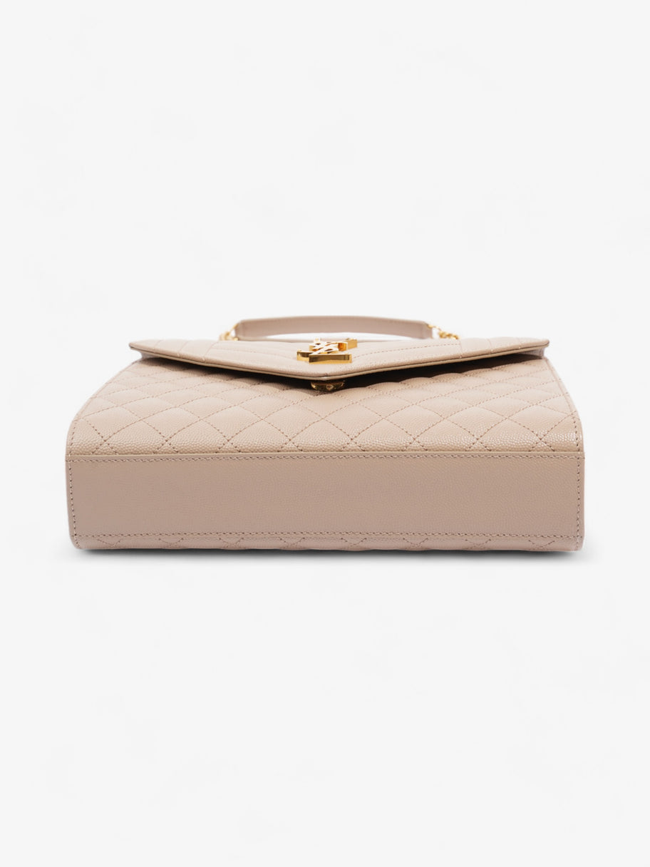 Saint Laurent Monogram Envelope Neutral Matelasse Leather Image 6