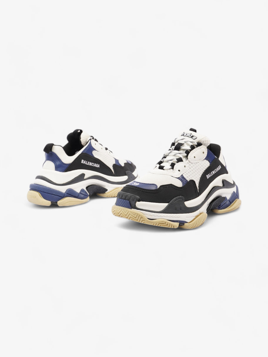 Balenciaga Triple S Black / Blue / White Mesh EU 39 UK 6 Image 9