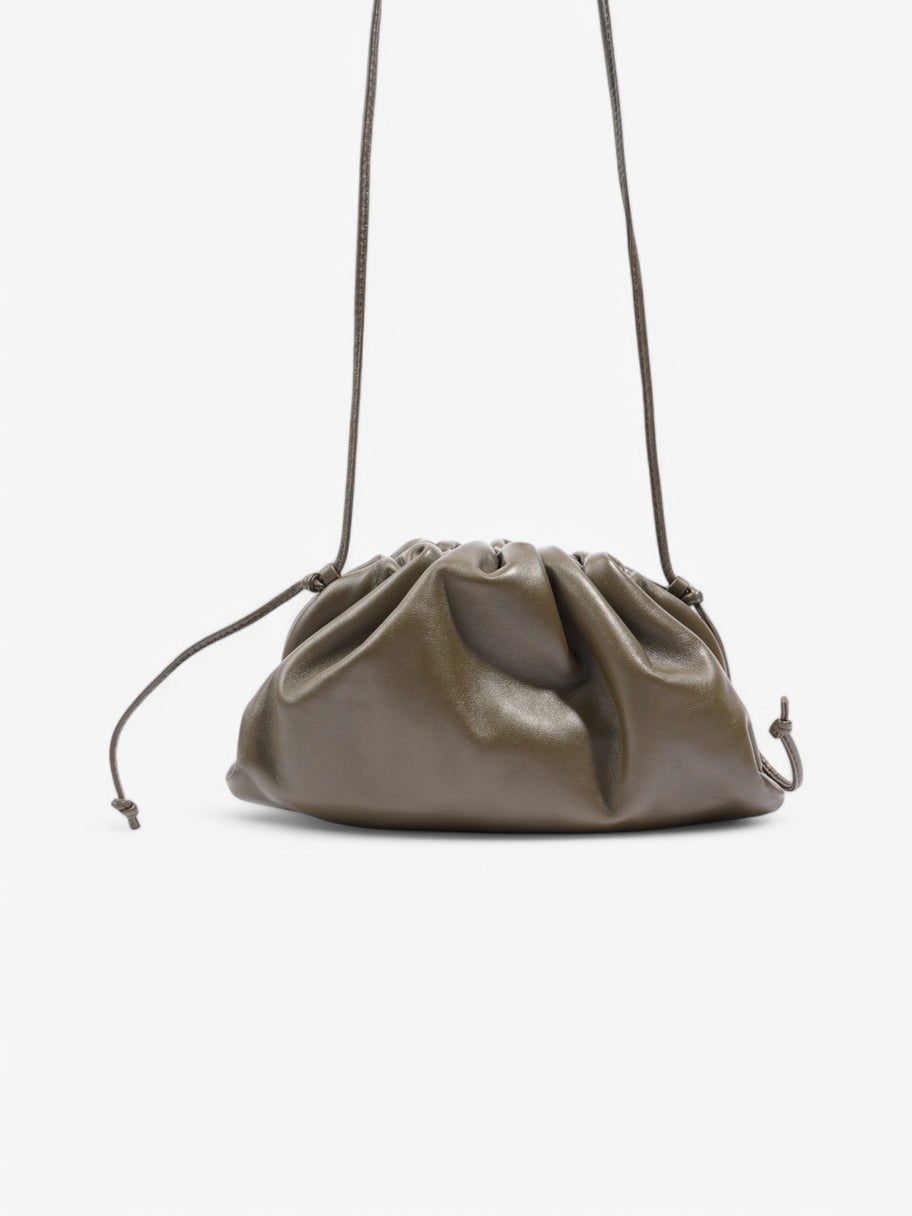 Bottega Veneta Pouch Khaki Nappa Leather Mini Image 4