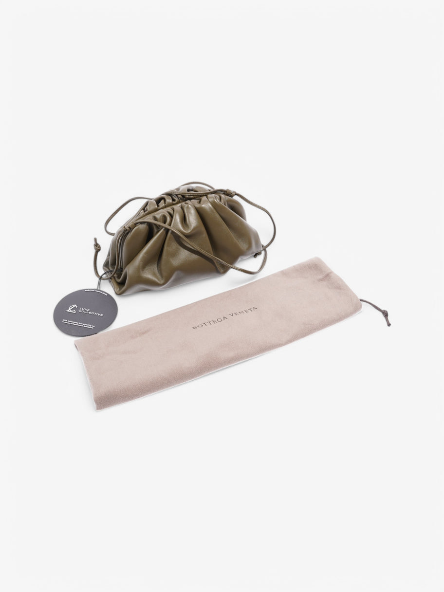 Bottega Veneta Pouch Khaki Nappa Leather Mini Image 8