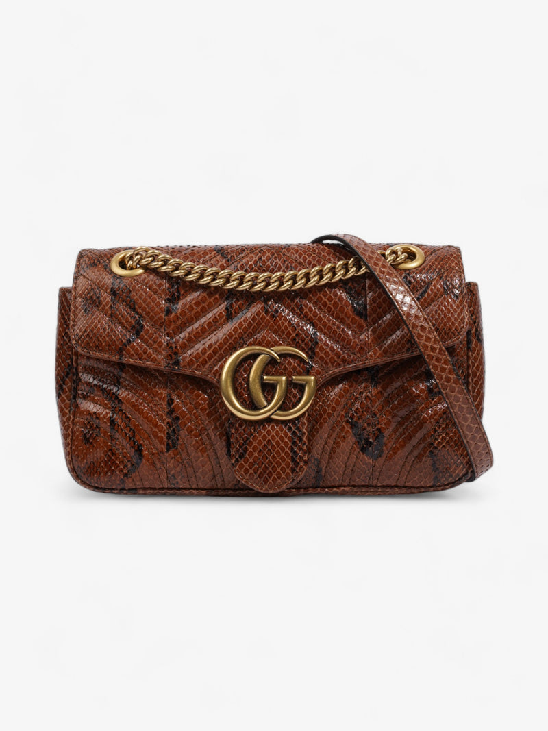  Gucci GG Marmont Python Python Small