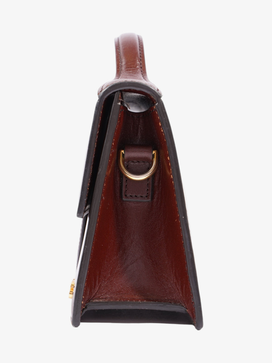 Jacquemus Le Grand Bambino Brown Leather Image 3