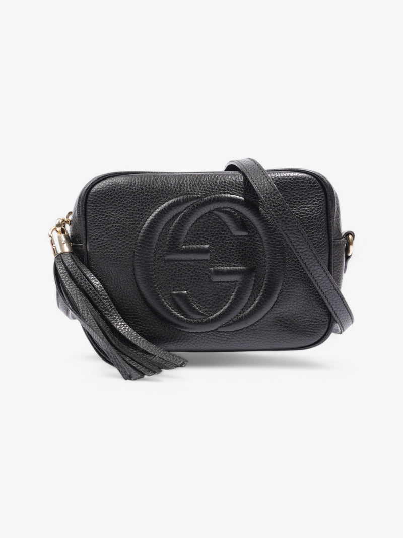  Gucci Soho Disco Black Leather Small