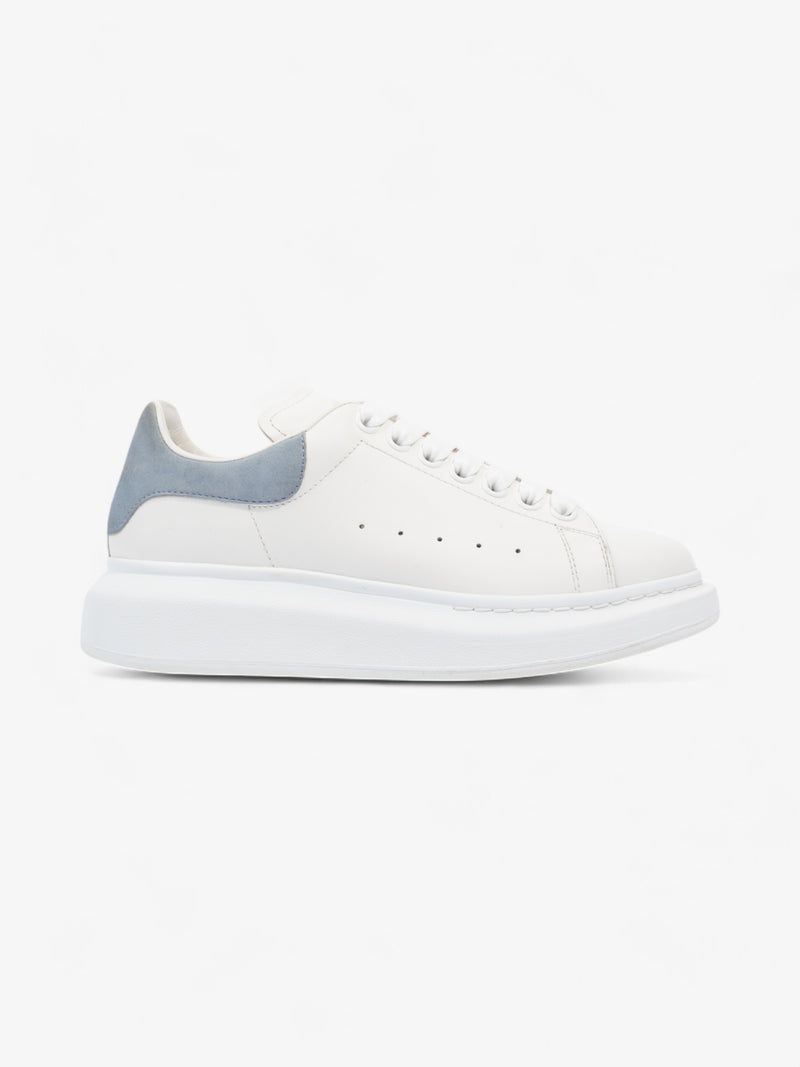  Alexander McQueen Oversized Sneakers White / Baby Blue Leather EU 37.5 UK 4.5