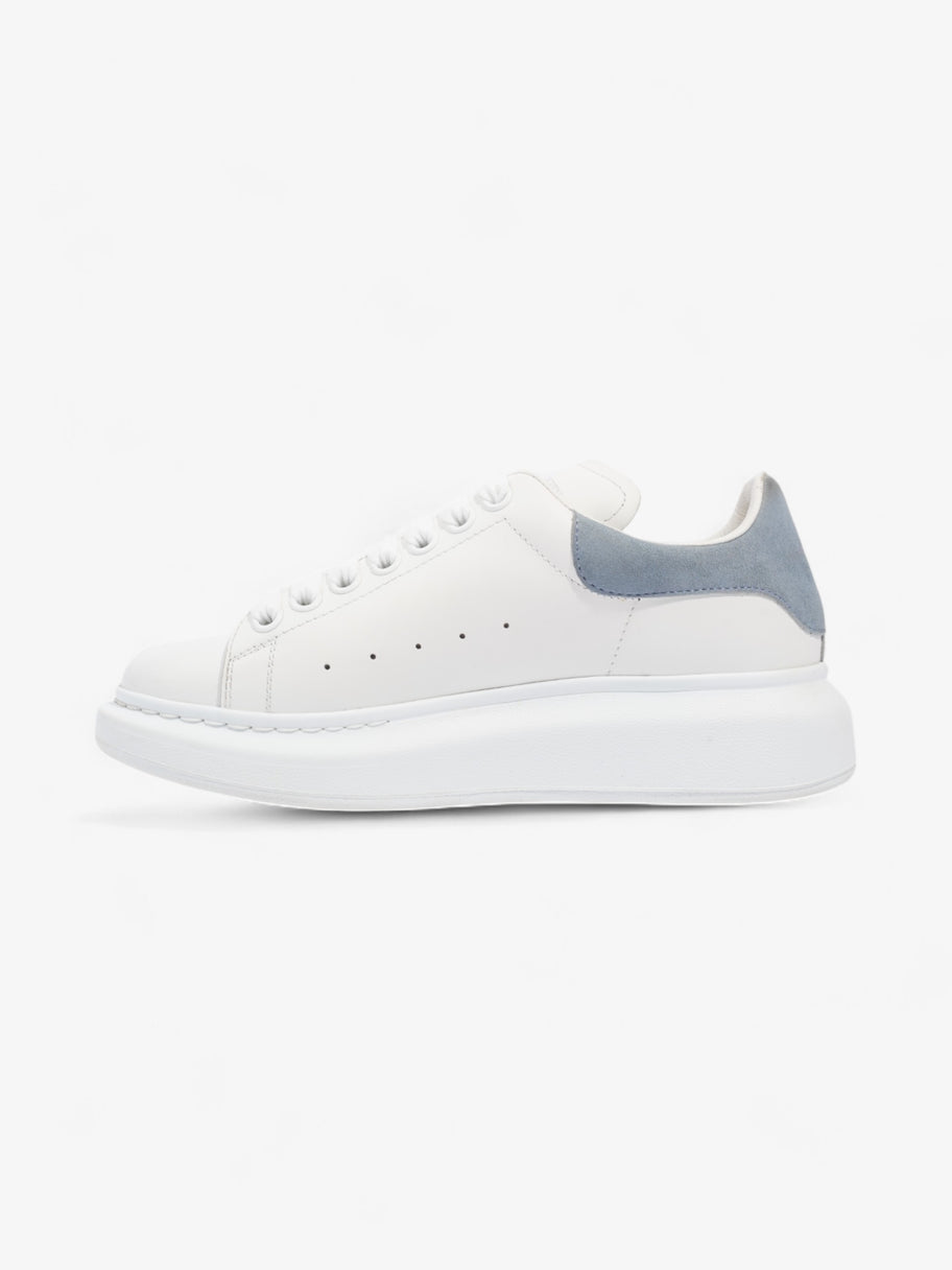 Alexander McQueen Oversized Sneakers White / Baby Blue Leather EU 37.5 UK 4.5 Image 3