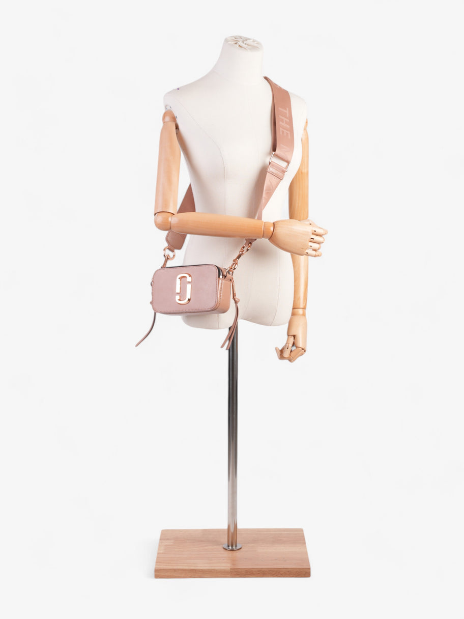 Marc Jacobs The Snapshot Bag Pink Nude Leather Image 2