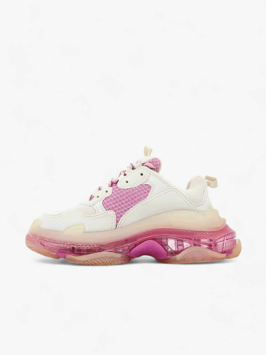 Triple S Clear sole White / Pink Mesh EU 38 UK 5 Image 3